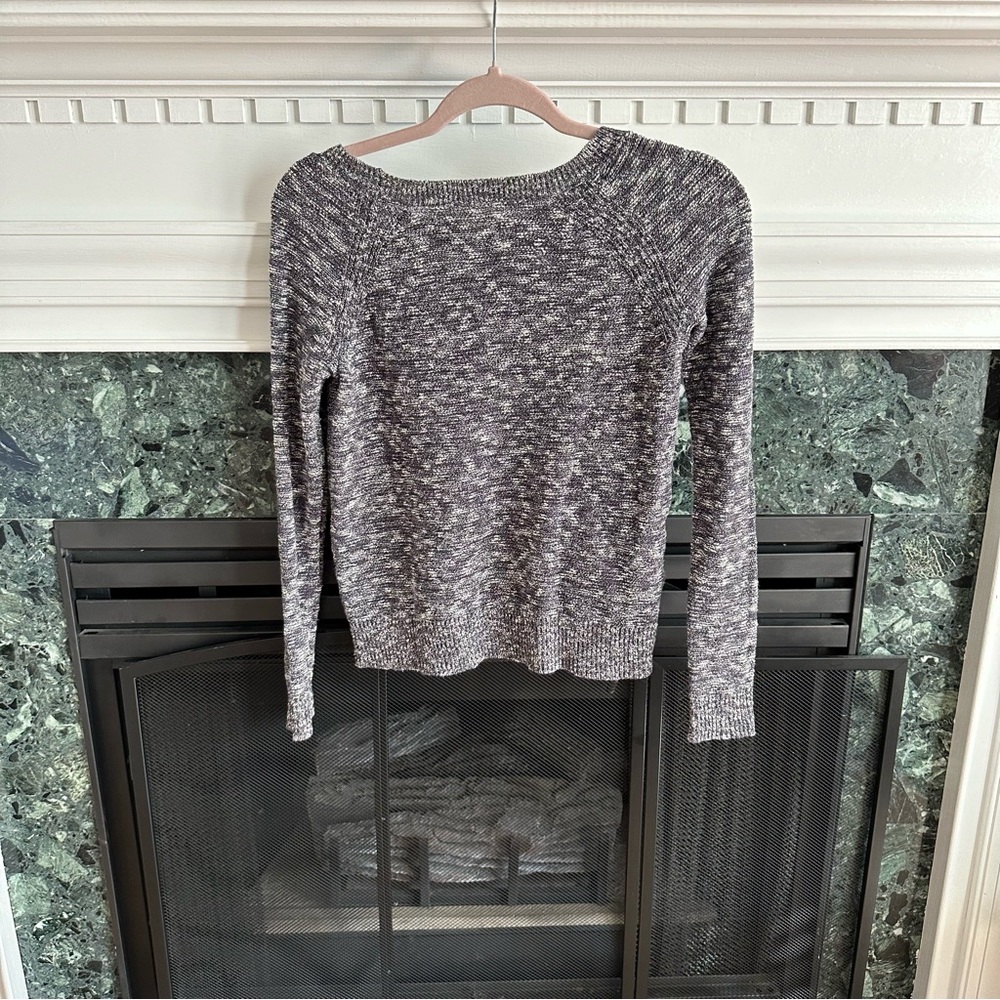 Lou & Grey Lightweight Woven Sweater size XS - Picture 7 of 9